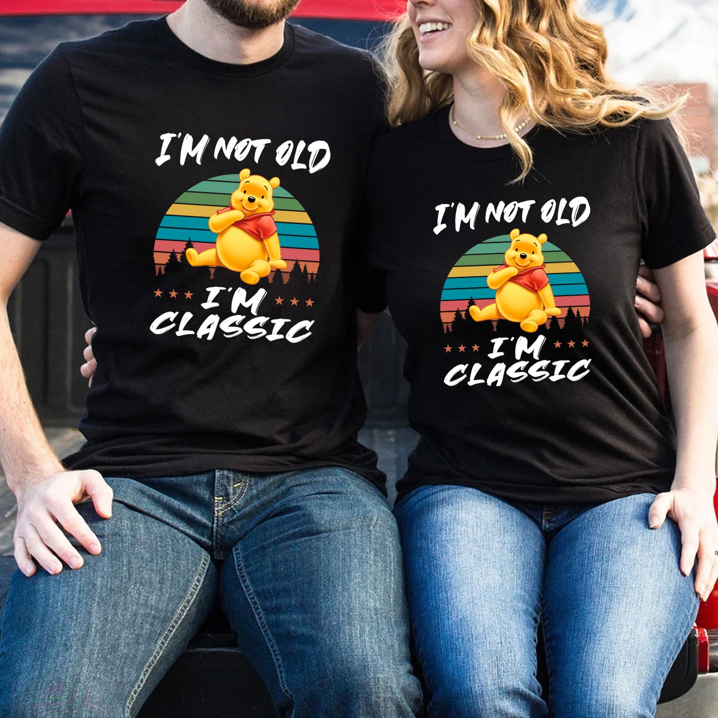 I am not Old, I am Classic - Unisex Half Sleeves T-Shirt