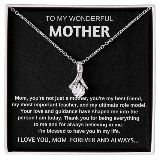 Daughter To Mom Alluring Beauty Necklace