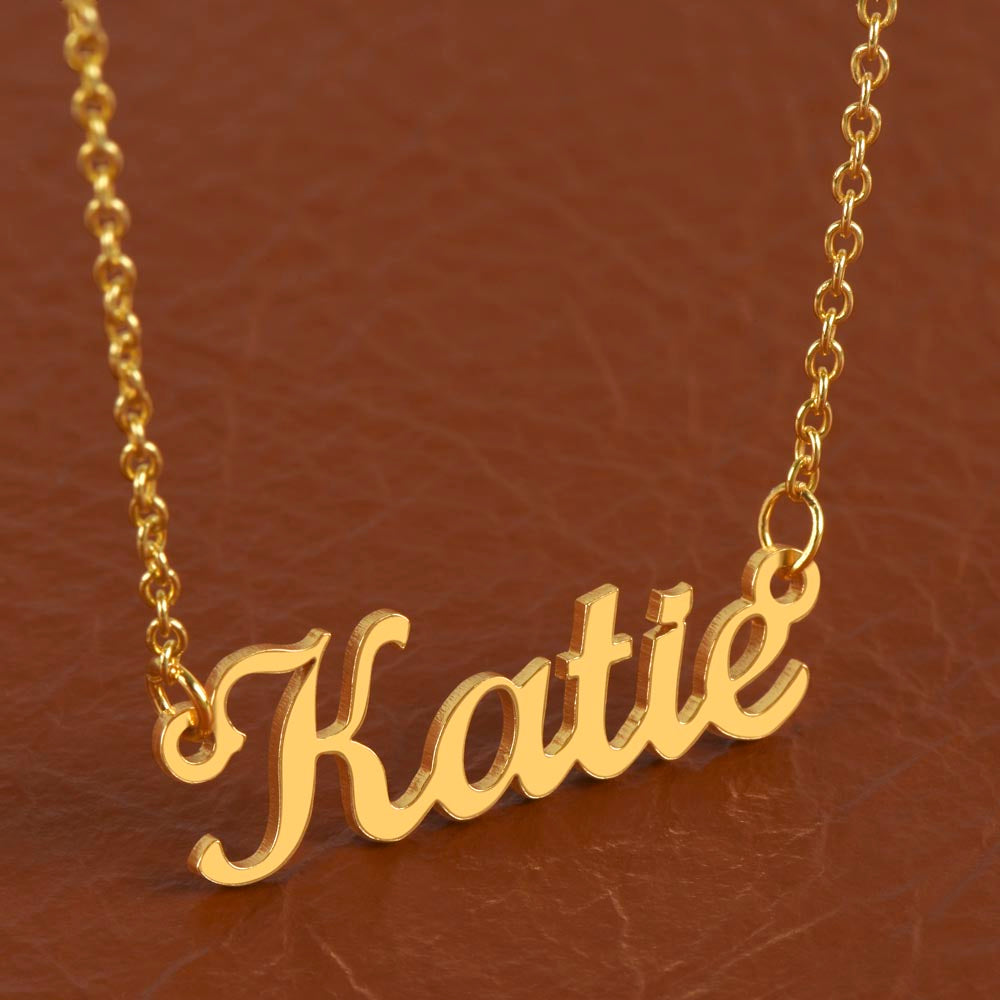 Personalized Zodiac Name Necklace