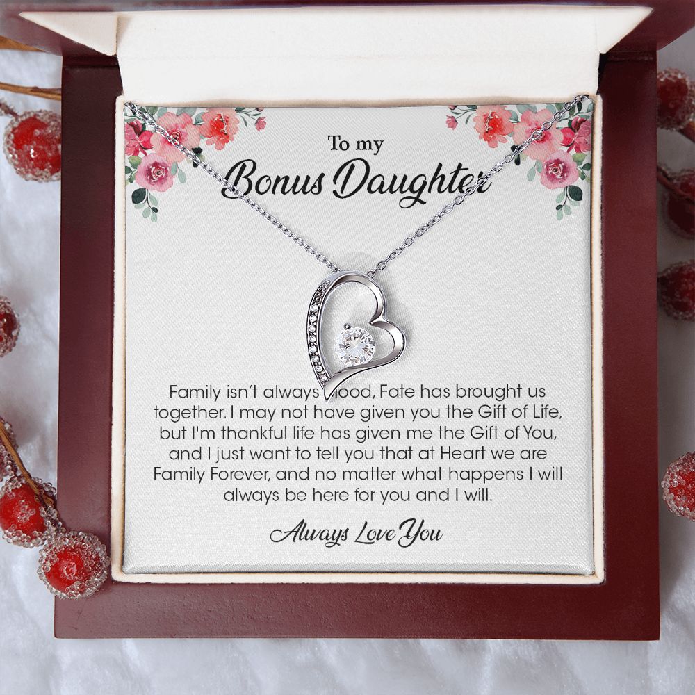 My Bonus Daughter | The Gift Of You - Forever Love Necklace