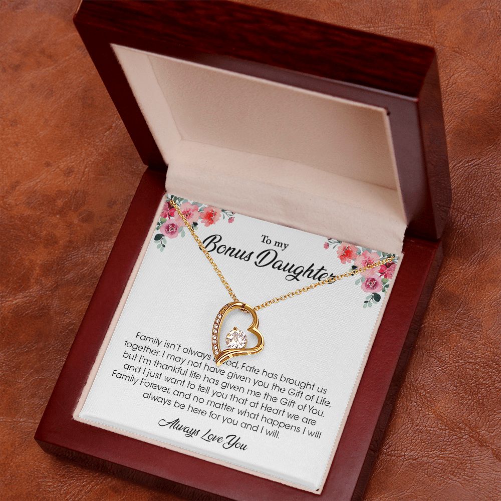 My Bonus Daughter | The Gift Of You - Forever Love Necklace