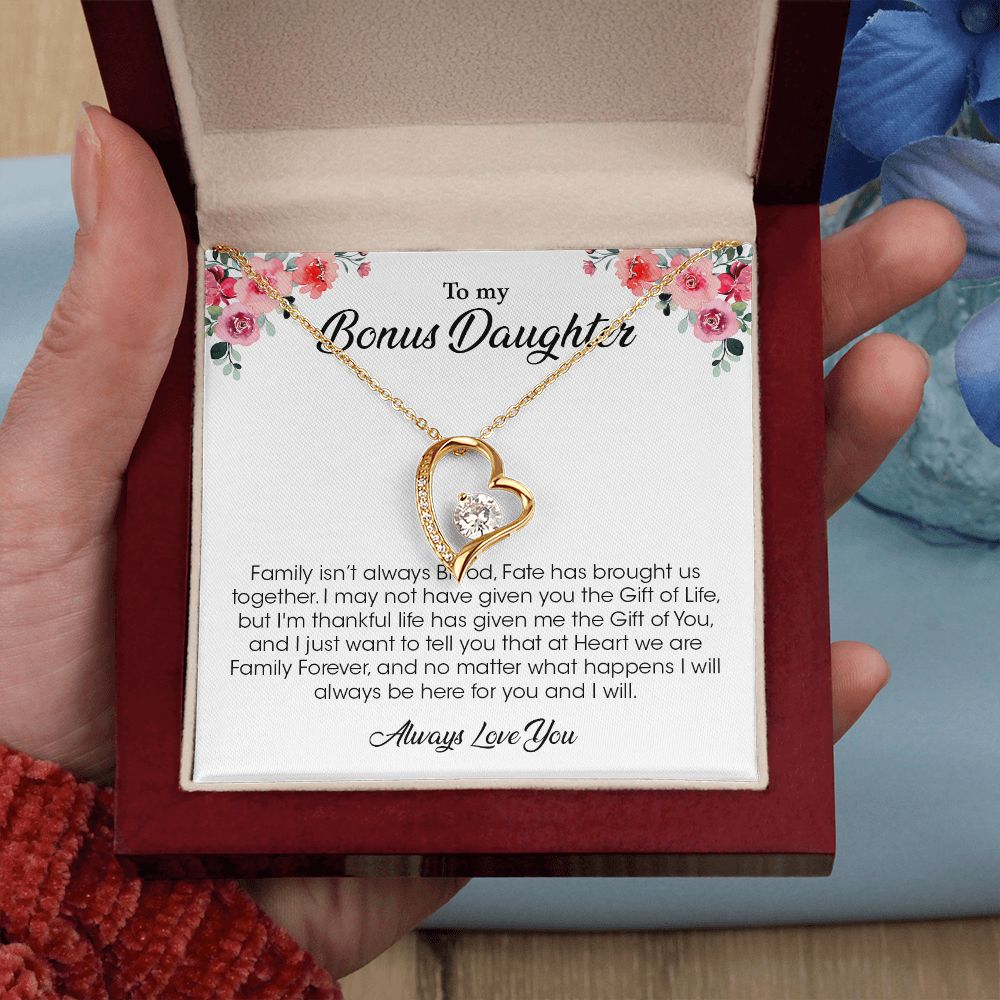 My Bonus Daughter | The Gift Of You - Forever Love Necklace